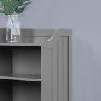 Bathroom Cabinet Hxwxd: 86x40.5x36CM 4 Shelves 2