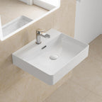 Bathroom Ceramic Wash Basin Sink Countertop Or Wall