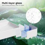 Bathroom Ceramic Wash Basin Sink Countertop Or Wall