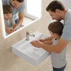 Bathroom Ceramic Wash Basin Sink Countertop Or Wall