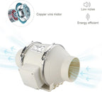 Bathroom Extractor Fan 100MM 4 Inch in Line