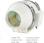 Bathroom Extractor Fan 100MM 4 Inch in Line