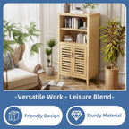 Bathroom Floor Cabinet Freestanding Side Storage Organiser Unit