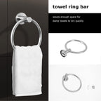 Bathroom Hardware Accessories Set Sus 304 Stainless Steel
