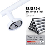 Bathroom Hardware Accessories Set Sus 304 Stainless Steel