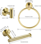 Bathroom Hardware Accessories Set Sus 304 Stainless Steel