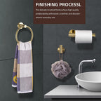 Bathroom Hardware Accessories Set Sus 304 Stainless Steel
