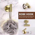 Bathroom Hardware Accessories Set Sus 304 Stainless Steel