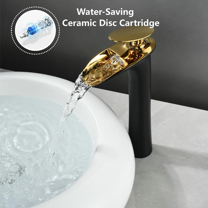 Bathroom Mixer Tap Whitegold Basin Sink Taps Brass