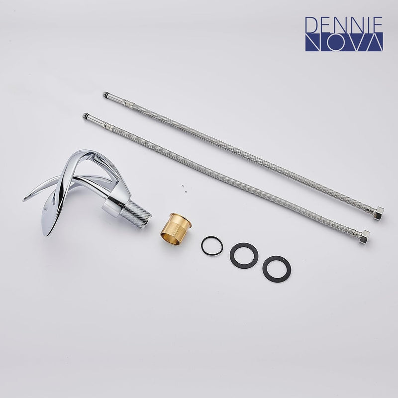 Bathroom Sink Tap Toilet Basin Single Hole Lever