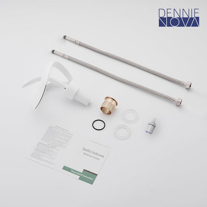Bathroom Sink Tap Toilet Basin Single Hole Lever