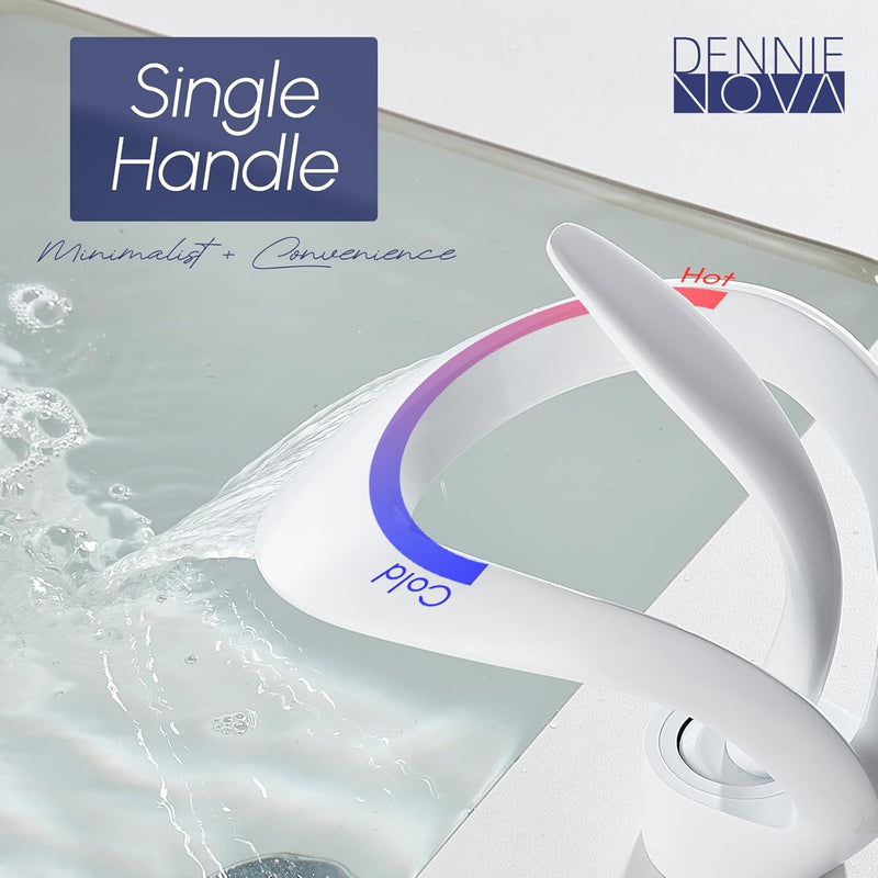 Bathroom Sink Tap Toilet Basin Single Hole Lever