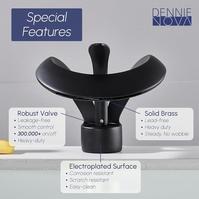 Bathroom Sink Tap Toilet Basin Single Hole Lever