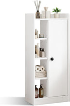 Bathroom Storage Cabinet Slim Unit with 4 Open