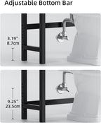 Bathroom Storage Shelf Bamboo Over-The-Toilet Organiser Rack
