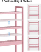 Bathroom Storage Shelf Bamboo Over-The-Toilet Organiser Rack