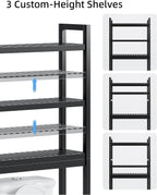 Bathroom Storage Shelf Bamboo Over-The-Toilet Organiser Rack