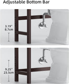 Bathroom Storage Shelf Bamboo Over-The-Toilet Organiser Rack