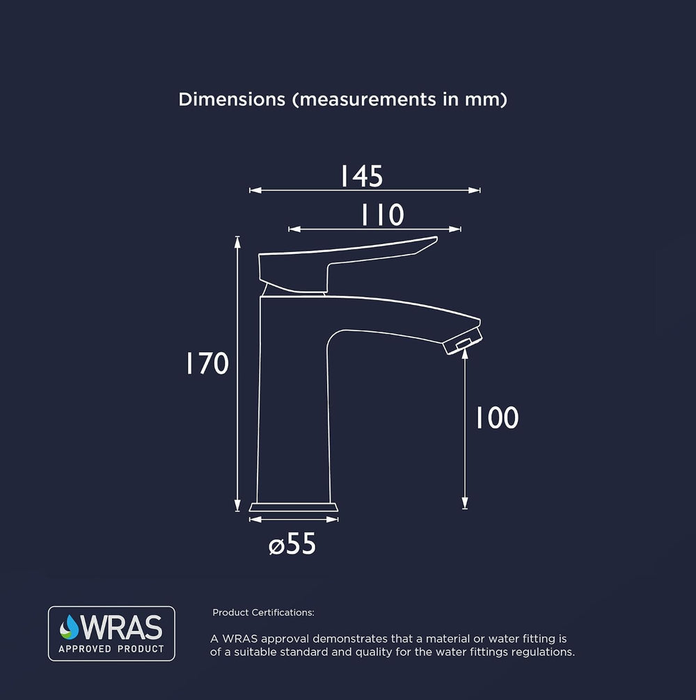 Bathroom Taps Brushed Brass Basin Mixer Tap