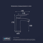 Bathroom Taps Brushed Brass Basin Mixer Tap