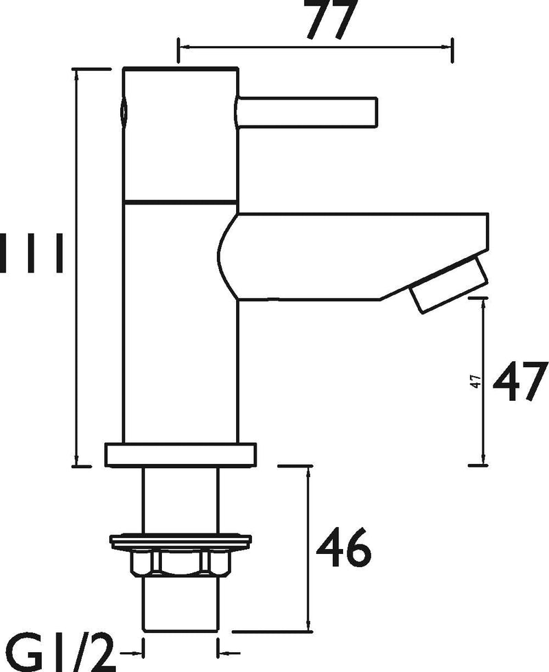 Bathroom Taps Chrome Basin Mixer Tap