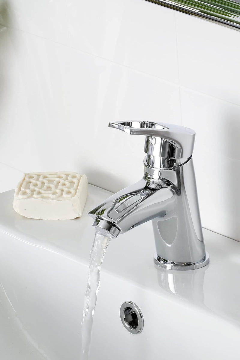 Bathroom Taps Chrome Basin Mixer Tap