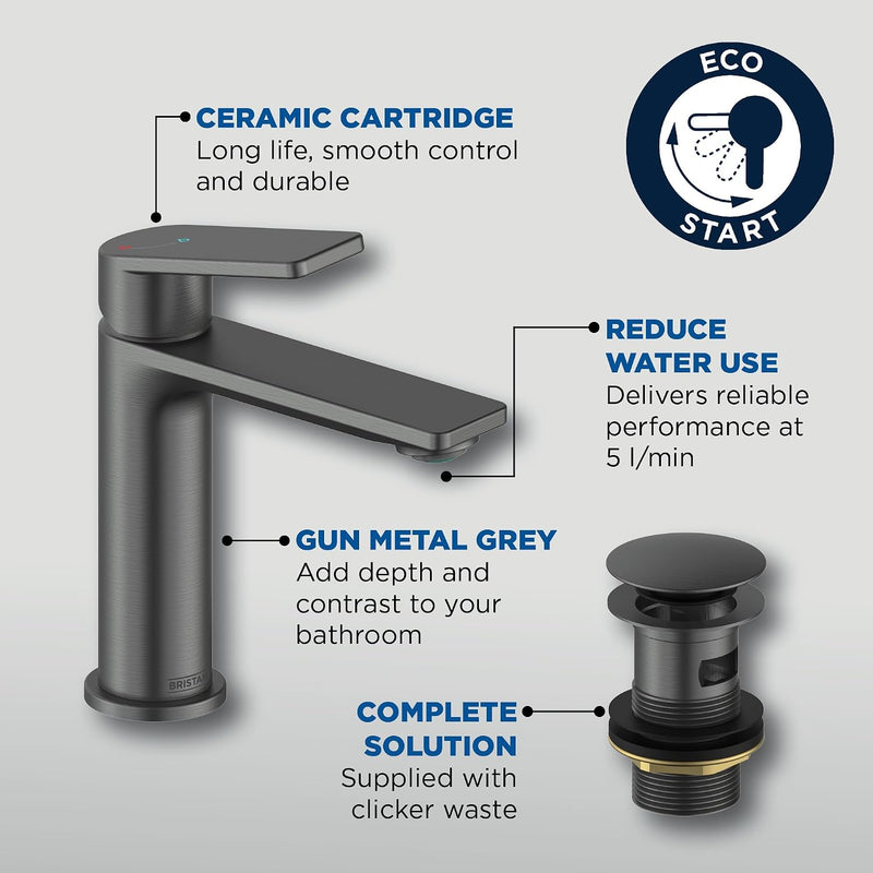 Bathroom Taps Chrome Basin Mixer Tap