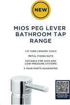 Bathroom Taps Chrome Bath Filler Tap