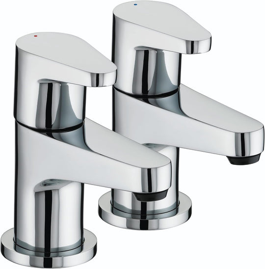Bathroom Taps Chrome Pillar Bath