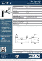 Bathroom Taps Chrome Bath Shower Mixer Tap