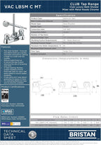 Bathroom Taps Chrome Bath Shower Mixer Tap Vac