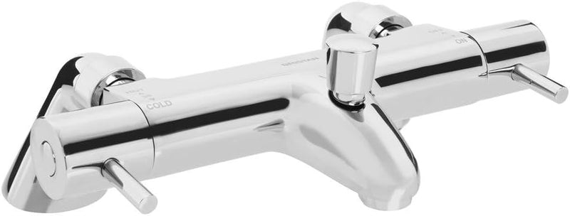 Bathroom Taps Chrome Thermostatic Bath Shower Mixer Tap