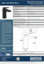Bathroom Taps Square Basin Mixer Tap