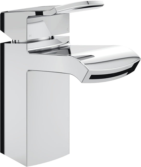 Bathroom Taps Square Chrome Basin Mixer Tap