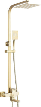 Bathroom Thermostatic Shower Mixer Set and with Adjustable