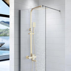 Bathroom Thermostatic Shower Mixer Set and with Adjustable