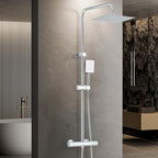 Bathroom Thermostatic Shower Mixer Set and with Adjustable