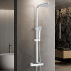 Bathroom Thermostatic Shower Mixer Set and with Adjustable