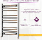 Bathroom Towel Rail Heated Radiator Wall Mounted Ladder