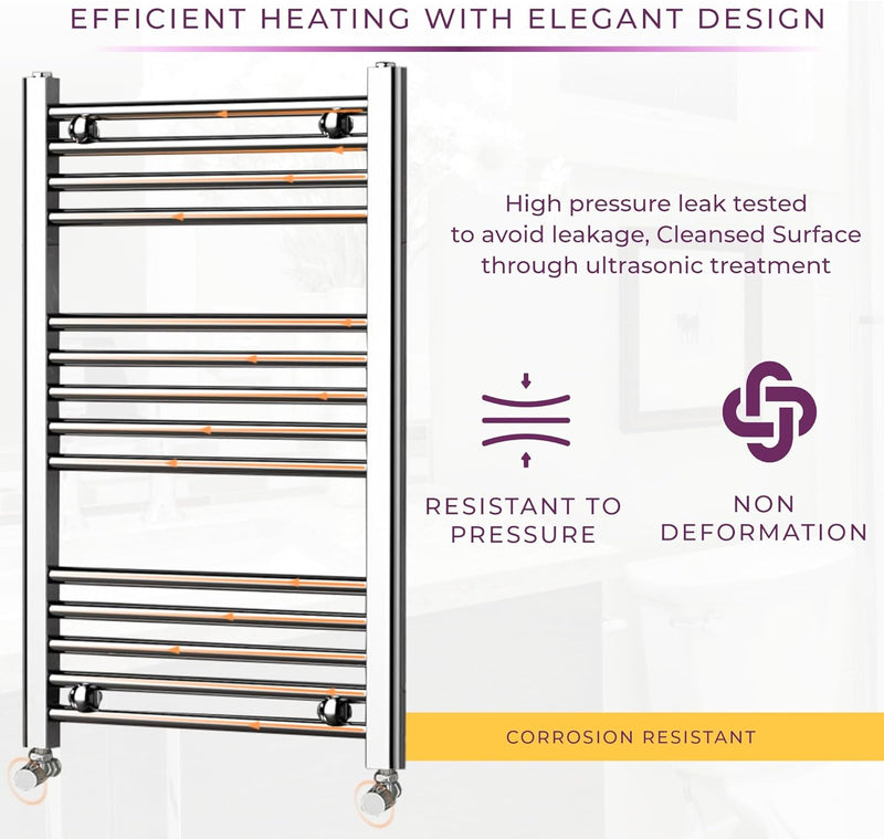 Bathroom Towel Rail Heated Radiator Wall Mounted Ladder