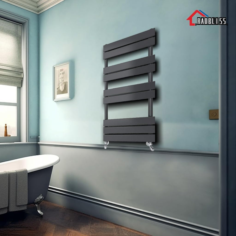 Bathroom Towel Rail Radiator 650x500MM Flat Panel