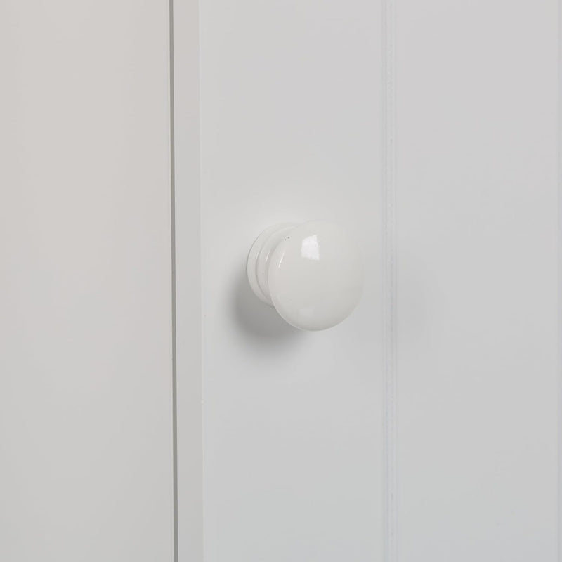 Bathroom Wall Cabinet with Door 2 Adjustable Shelves