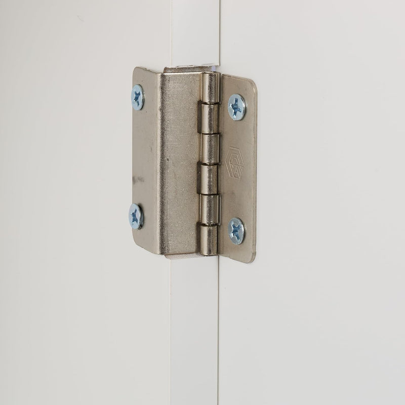 Bathroom Wall Cabinet with Door 2 Adjustable Shelves