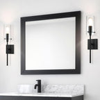 Bathroom Wall Lights Clear Glass Shade for Hallway (2 Pack)