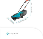 Battery Lawnmower Easymax 32 18V P4A Solo: Cutting