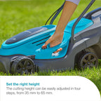 Battery Lawnmower Easymax 32 18V P4A Solo: Cutting