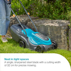 Battery Lawnmower Easymax 32 18V P4A Solo: Cutting