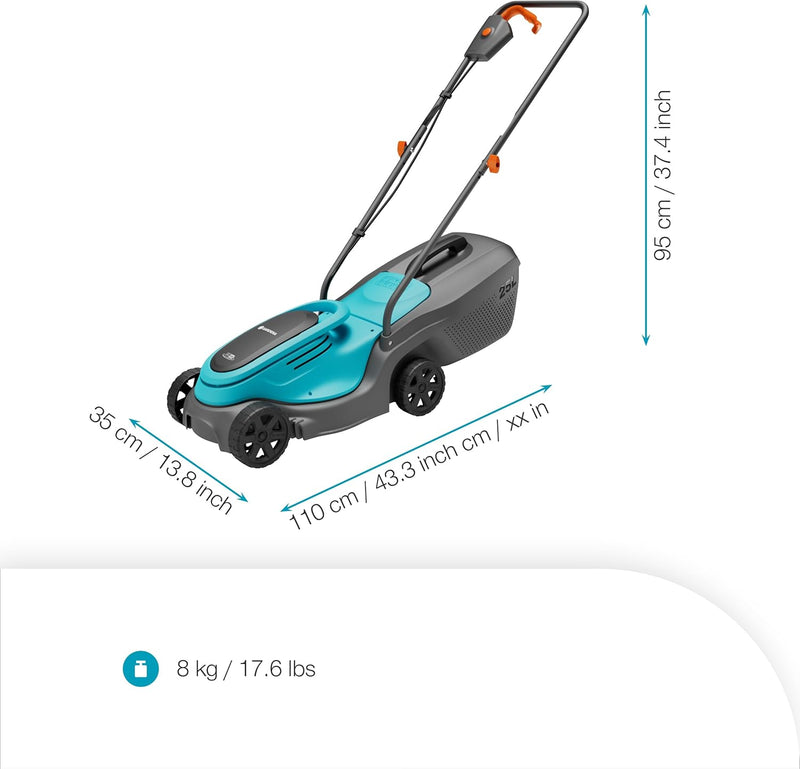 Battery Lawnmower Powermax 32 18V P4A Solo: 32