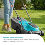 Battery Lawnmower Powermax 32 18V P4A Solo: 32