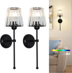 Battery Operated Wall Lights Rechargeable (Set of 2)